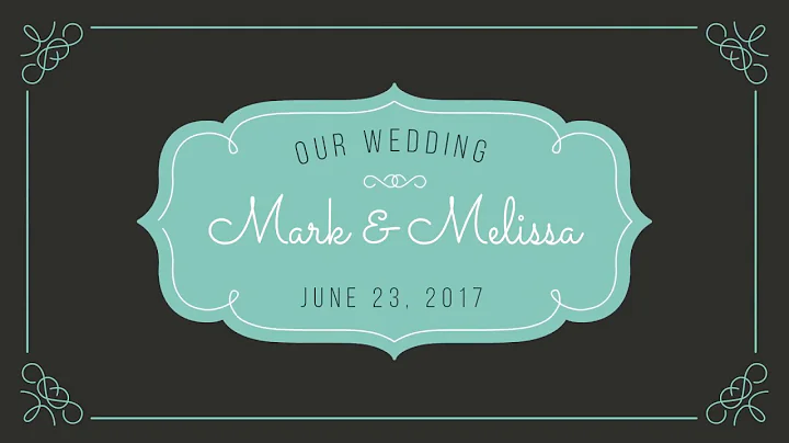 Melissa & Mark Wojcik Wedding Video