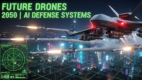 🚀 Future of Military Drones 2050 | AI Warfare, Next-Gen Defense & Autonomous Technology ⚔️