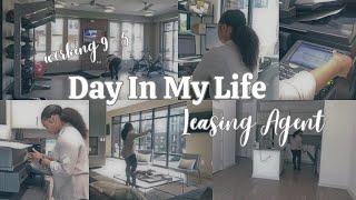 Day in my life  LEASING AGENT