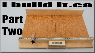 How To Make A Table Saw Sled - Part 2 Part two of my table saw sled build. The sled features a thin base and replaceable centre section. Project details with free plans: