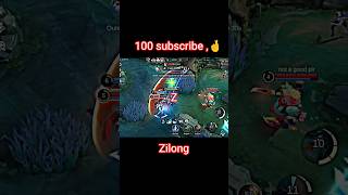 🥶zilong heroes never fail #mlbb #viral #subscribe #like #mobilelegends #new.