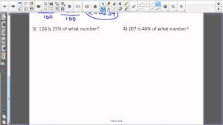 Pre Algebra Lesson 6 6 Proportions & Percents