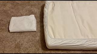 Naturepedic Organic Crib Mattress Fitted Crib Sheet - Soft and Breathable Cotton Crib Sheet