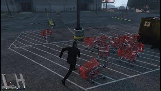 Grand Theft Auto Shopping Cart physics