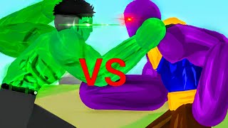 hulk vs Thanos | EPIC BATTLE | animation