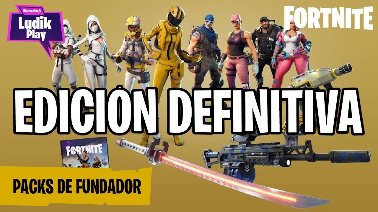 CONTENIDO DE LA EDICIÓN DEFINITIVA! FORTNITE SALVAR EL MUNDO GUÍA