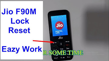 Jio Lyf F90M Hard Reset And Phone Lock Solve Eazy