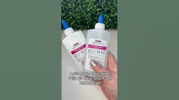 £1 Clear Slime Tutorial - Testing cheap hobbycraft clear glue - Emmabeeslimes #slime