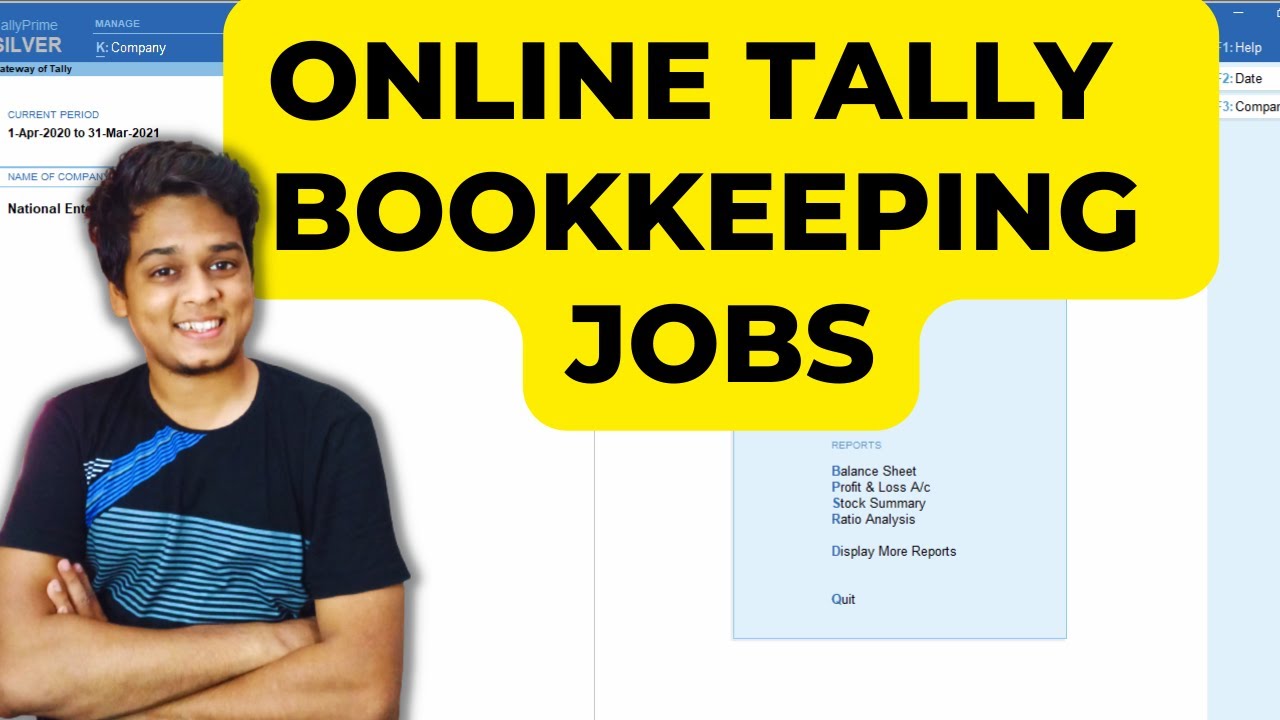 Online Bookkeeping Jobs On Tally ERP Prime Work From Home Tally Jobs Online Bookkeeping Jobs On Tally ERP Prime Work From Home Tally Jobs