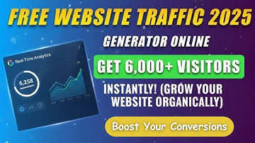 Free Website Traffic 2025: Get 6,000+ Visitors Instantly! (Sigmatraffic Review)