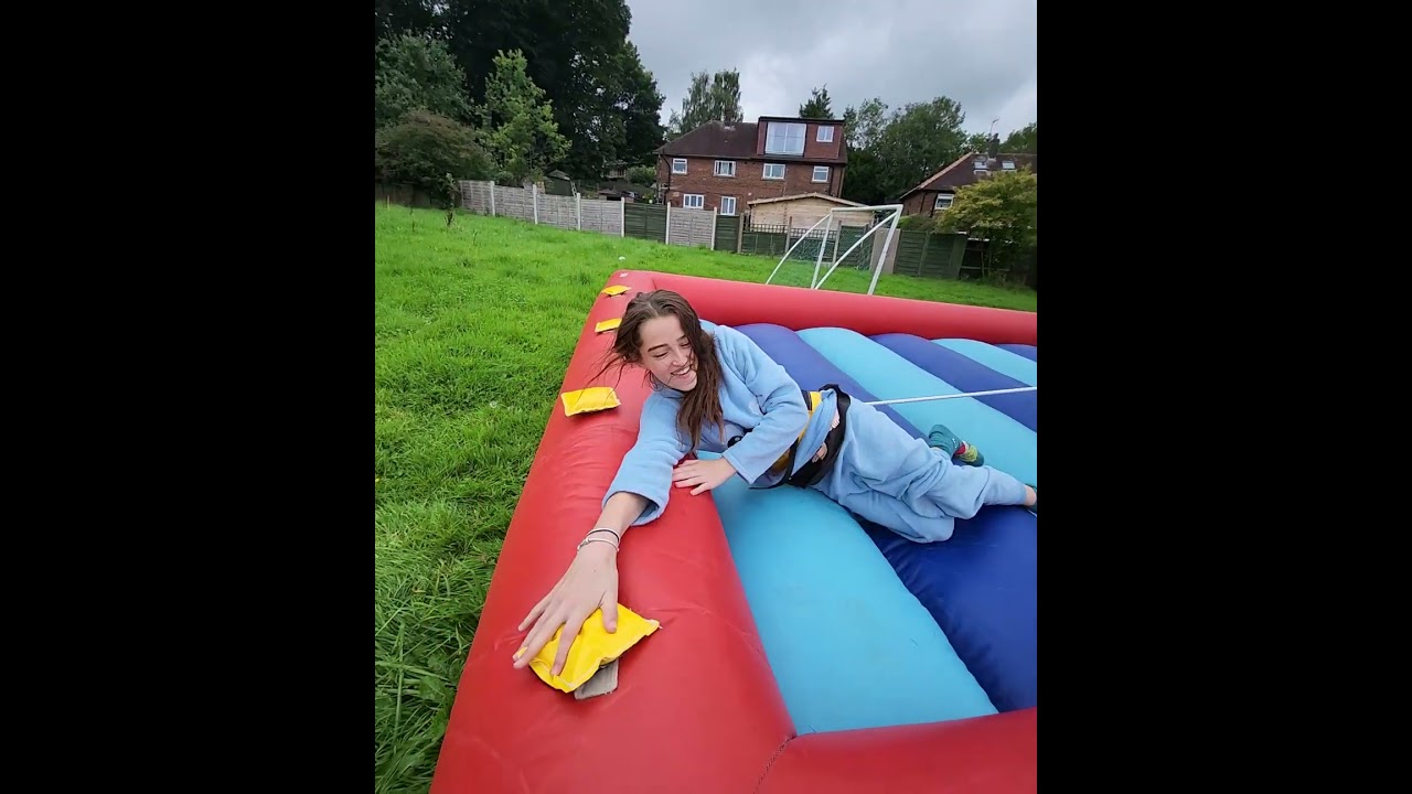 bungee run eliminator duel for hire in Menston, Harrogate. Ilkley, Guiseley and surrounding areas