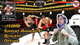 Review Game Fighting | Muay Thai Fighting Clash (Android) Offline & Online screenshot 3