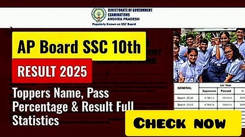 AP board 10th result 2025 toppers | ap 10th class results 2025 topper marks| ap board ssc results