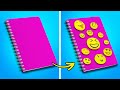 Colorful Drawing Tips &amp; Tricks, Cool Back To School Crafts And Simple DIY School Supplies