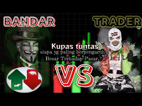 cara broker/bandar bermain di pasar market maker | trader