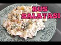 RUS SALATASI / TADI HARİKA TAM ÖLÇÜSÜNDE LEZZETLİ RUS SALATASI TARİFİ