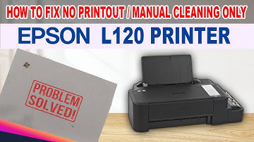 HOW TO FIX BROKEN LINE / NO PRINTOUT PROBLEM-EPSON PRINTER CLEANING STEPS.