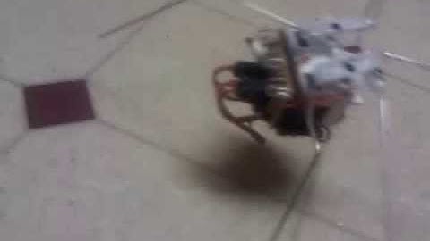 ATtiny84 3-servo hexapod walking robot
