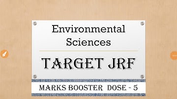 Target jrf | environmental sciences| ugc net jrf| mind mapping| evs best notes