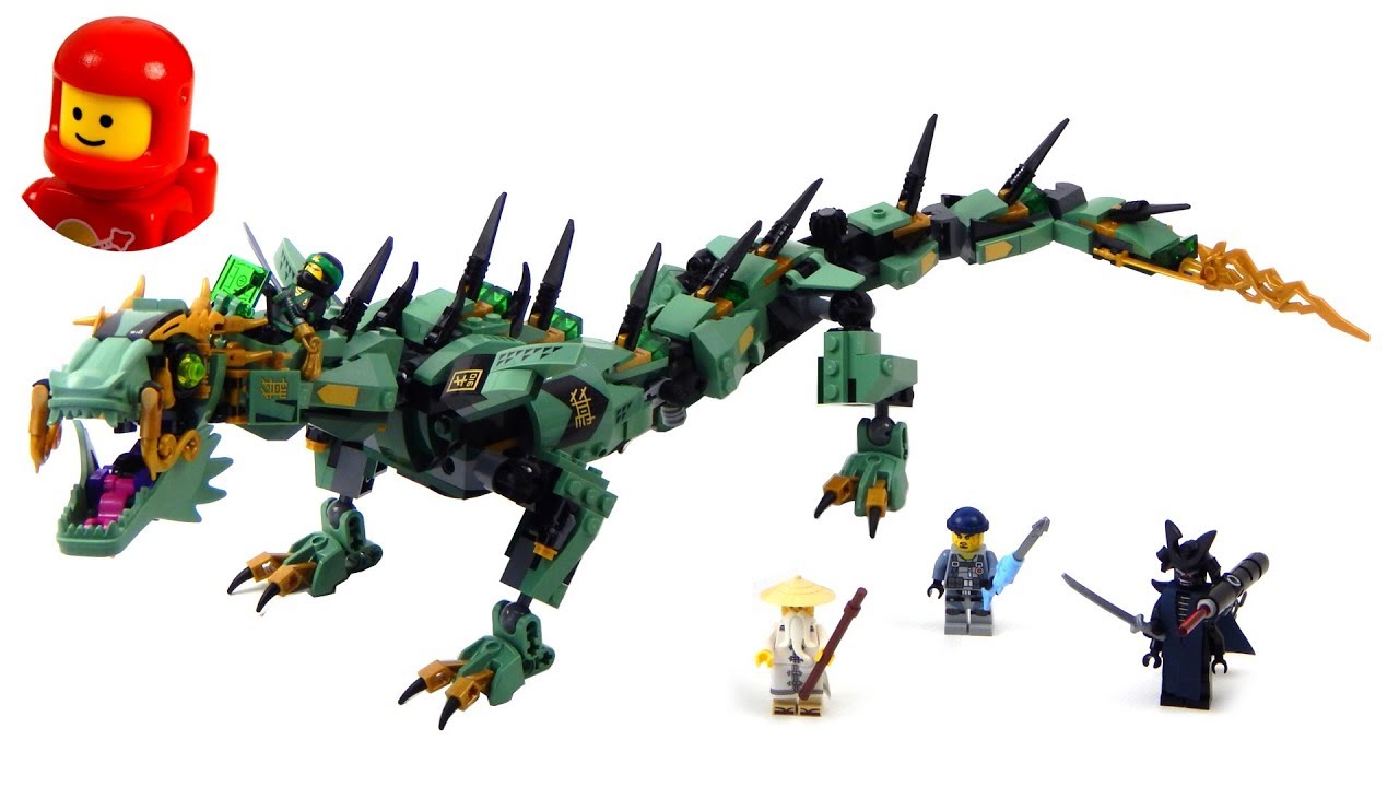 ninjago green ninja dragon