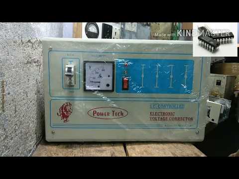Voltage Stabilizer/Steplizer Connection To Main Line | Electric N Electronic