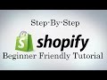 Shopify Tutorial For Beginners - Create An Online Shopify Store 2022