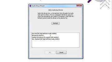 Blackboard Collaborate Audio Wizard Setup