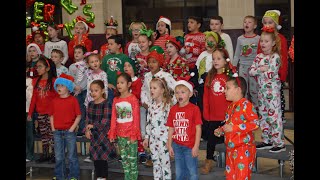 First grade Bowie Elementary Christmas program 2023