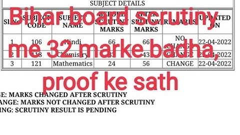 bihar board scrutiny marksheet results class 12th 10th , bihar board scrutiny results 2023.