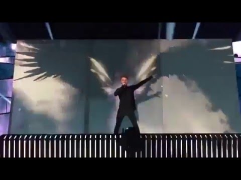 Sergey Lazarev Rehearses You Are The Only One Eurovision Song Contest 2016