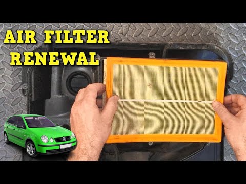 Air Filter Renewal - VW Polo 9N @screwsnutsandbolts