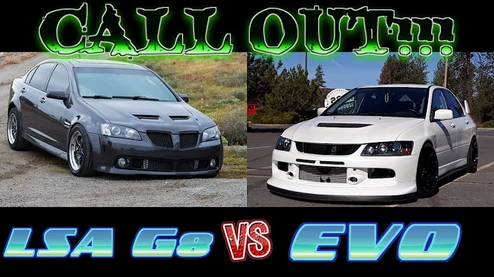 LSA Pontiac G8GT vs buillt Mitsubishi Evo