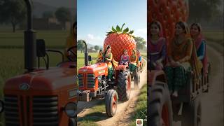 🍓 Giant Strawberry Ice Cream Challenge 😱 | Village Girls vs City Girls | Desi Masala 2.0