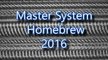 Sega Master System Homebrew 2016