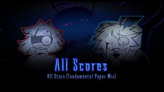 All Scores - (All Stars Fundamental Paper Education Mix) - (+ Chromatics) - FNF Cover