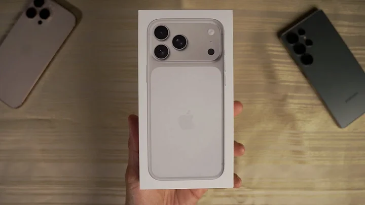 iPhone 17 Pro Max Silver - UNBOXING!