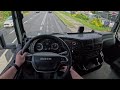 New iveco sway 2024 420hp pov test drive binaural audio