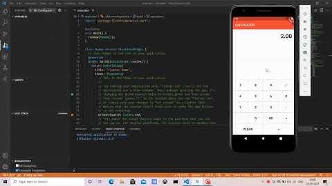 Basic Calculator App in Flutter