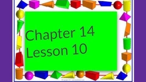 My Math Flip Chapter 14 Lesson 10