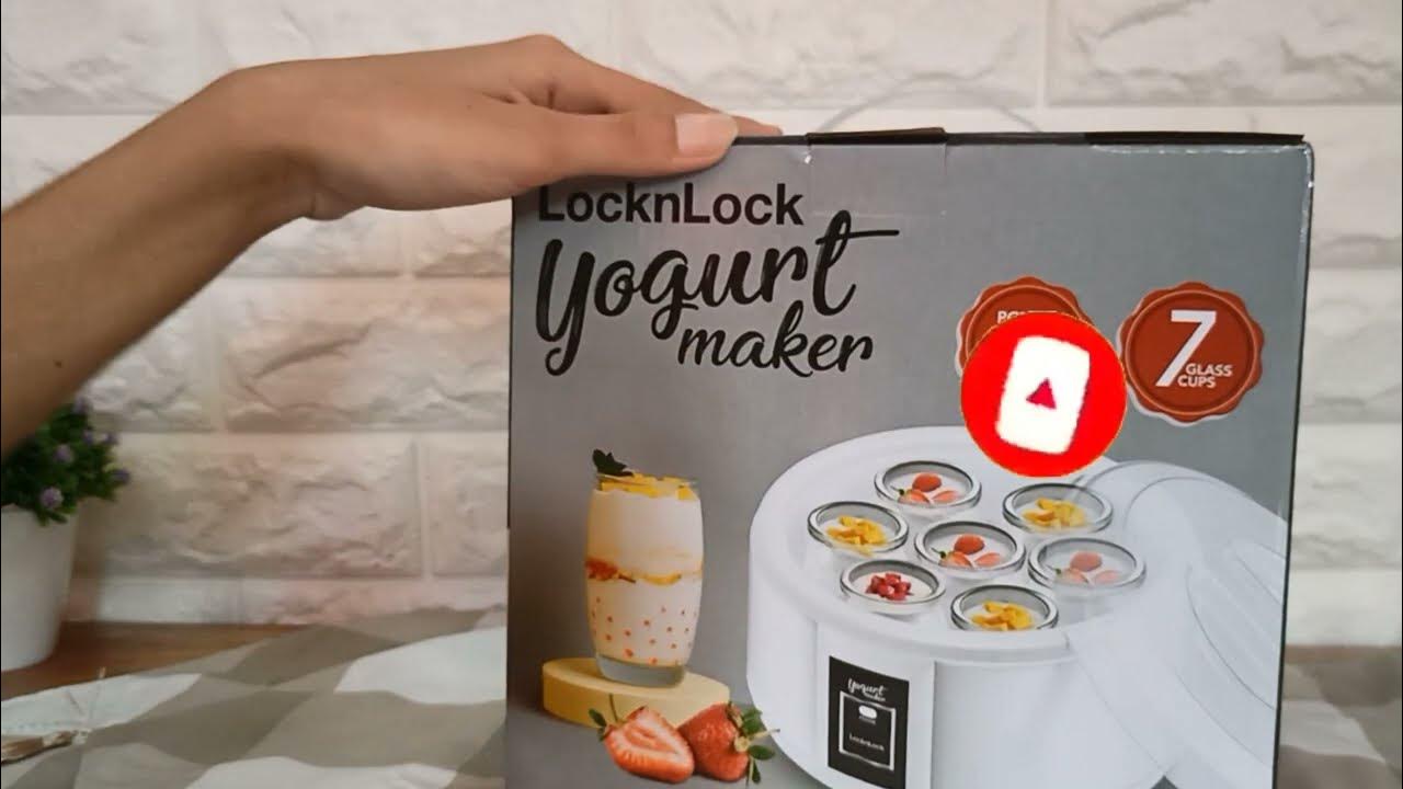 REVIEW YOGURT MAKER LOCK N LOCK YouTube