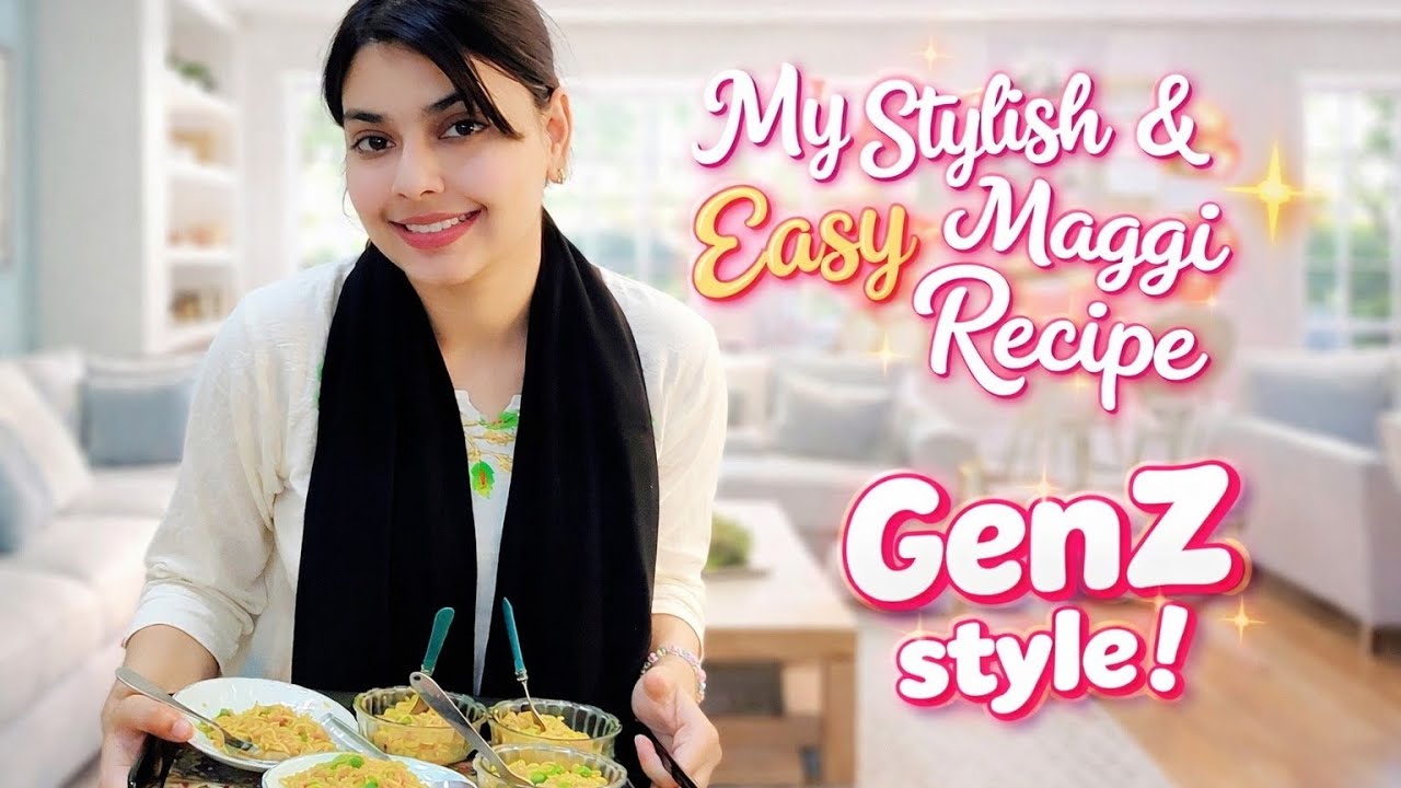 Simple Se Ingredients Se Amazing Maggi 😋🍜 | Quick Recipe at Home