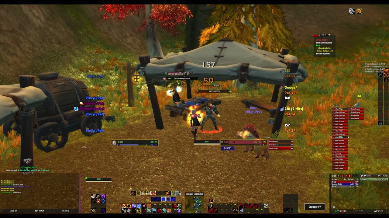 [31] Chopping Defias | Northwind (ID: 41635) - Turtle Wow Quest Database