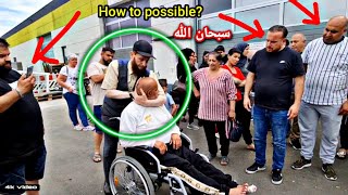 The Most Powerful Clip In The World In Germany This Man Is A Palestinian Paralyzed For Years