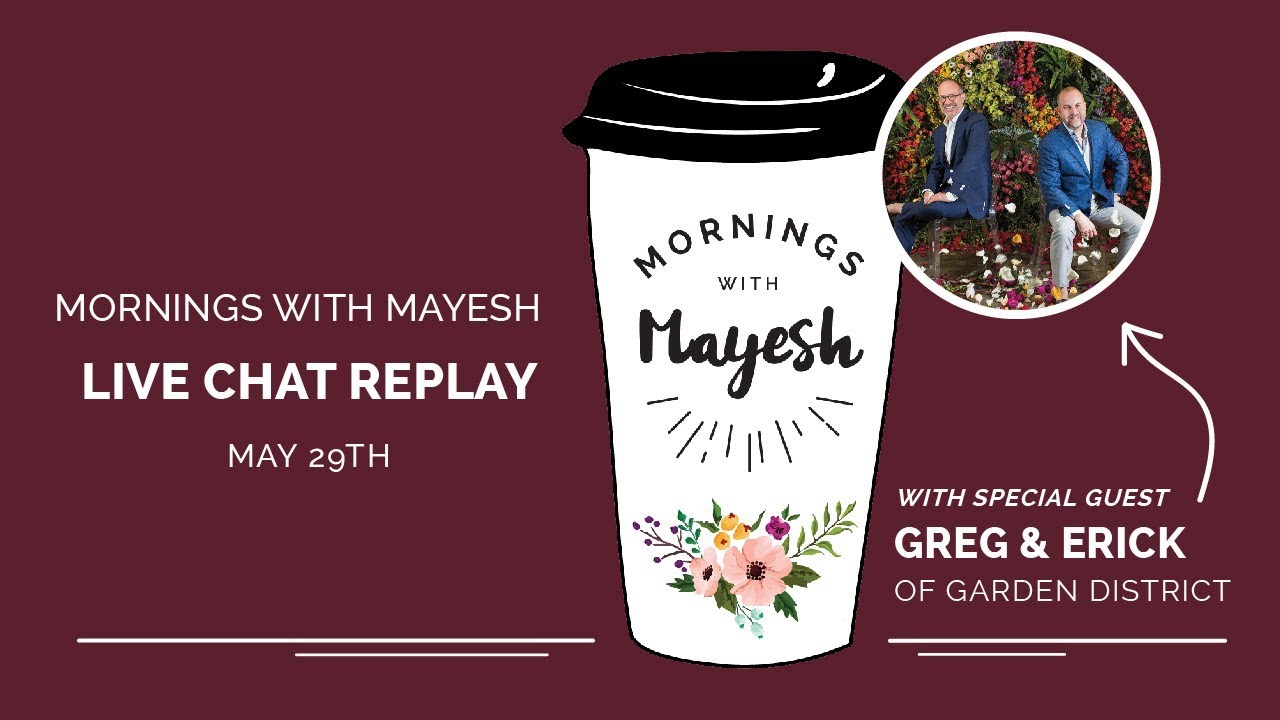 Mornings With Mayesh May 29 2018 Youtube