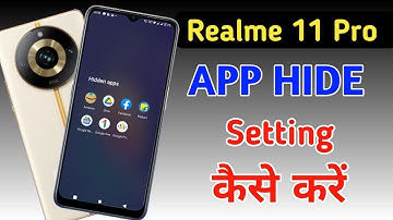 How to Hide Apps in Realme 11 Pro Lock Apps in Realme 11 Pro| Realme 11 Pro app hide setting