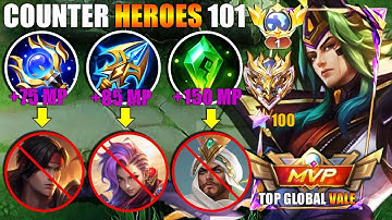 How to Counter Meta Heroes Using Vale Secret Build 2025 | Mobile Legends