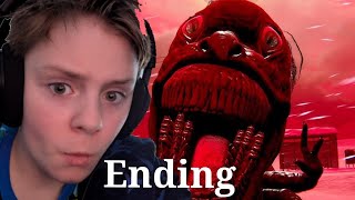 I HAVE GOOSEBUMPS PLAYING THIS GAME (HELLMART) ENDING.