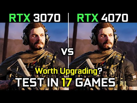 RTX 3070 vs RTX 4070 | Test in 17 Games at 1440p | Worth Upgrading? | 2023