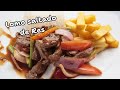 Lomo Saltado / Saltado de Res / Receta Típica de Perú