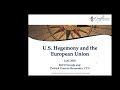 U.S. Hegemony and the European Union By Bill O&#39;Grady &amp; Patrick Fearon-Hernandez, June 11, 2020